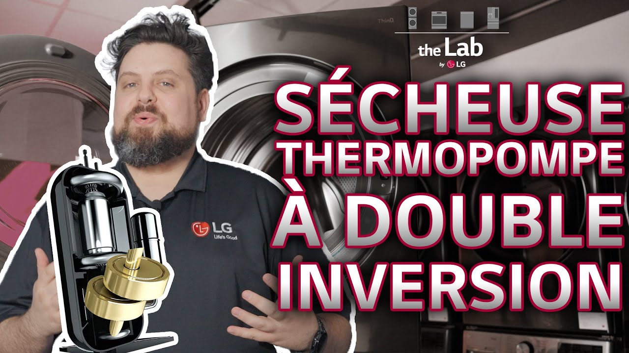 the Lab by LG: Sécheuse Thermopompe à Double Inversion | Français